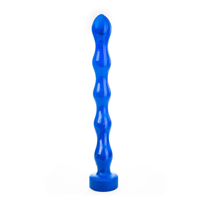 All Blue - Anaal kralen 41,5 x 4,3 cm - Blauw-Erotiekvoordeel.nl