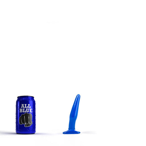All Blue - Buttplug 12 x 2,5 cm - Blauw-Erotiekvoordeel.nl