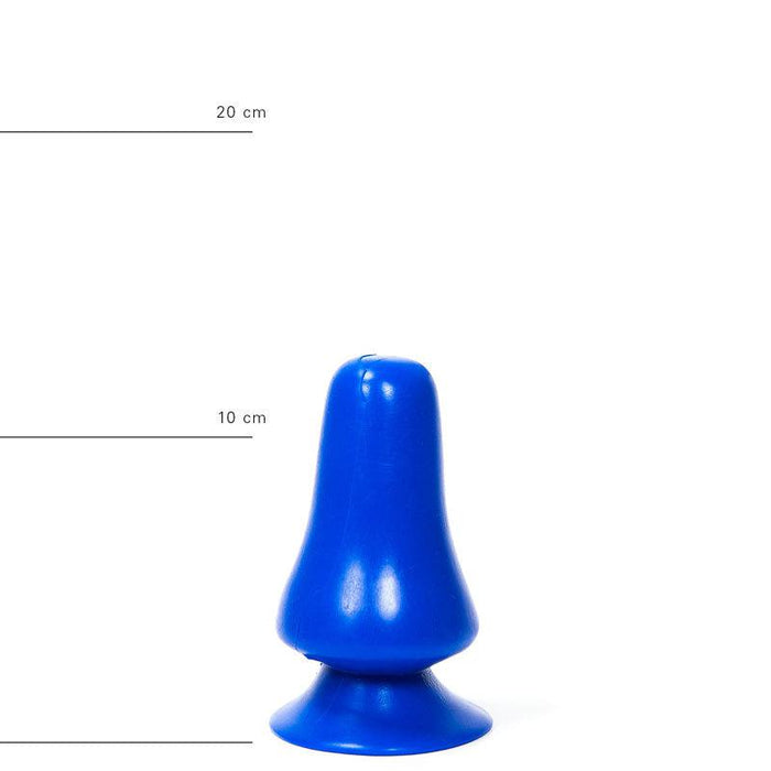 All Blue - Buttplug 12 x 7 cm - Blauw-Erotiekvoordeel.nl