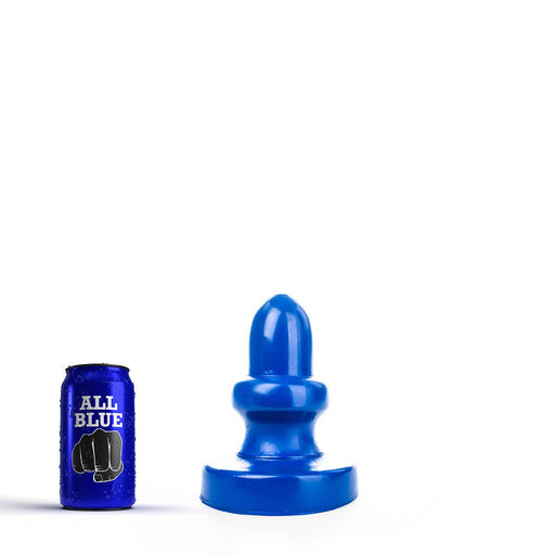 All Blue - Buttplug 17 x 8 cm - Blauw-Erotiekvoordeel.nl