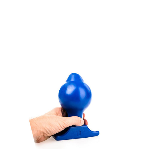 All Blue - Buttplug 18 x 10 cm - Blauw-Erotiekvoordeel.nl