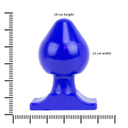 All Blue - Buttplug - 19 x 11 cm - Blauw-Erotiekvoordeel.nl