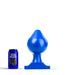 All Blue - Buttplug 22,5 x 12 cm - Blauw-Erotiekvoordeel.nl