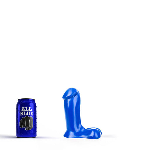 All Blue - Dildo 14 x 5 cm - Blauw-Erotiekvoordeel.nl