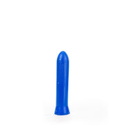 Niebieski dildo 19 cm – gładkie PVC z przyssawką – Blauw-Erotiekvoordeel.nl