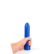 All Blue Dildo 19 cm – Glad PVC met Zuignap – Blauw-Erotiekvoordeel.nl