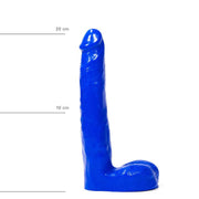 All Blue – Realistische Dildo – 21 cm – Blauw-Erotiekvoordeel.nl