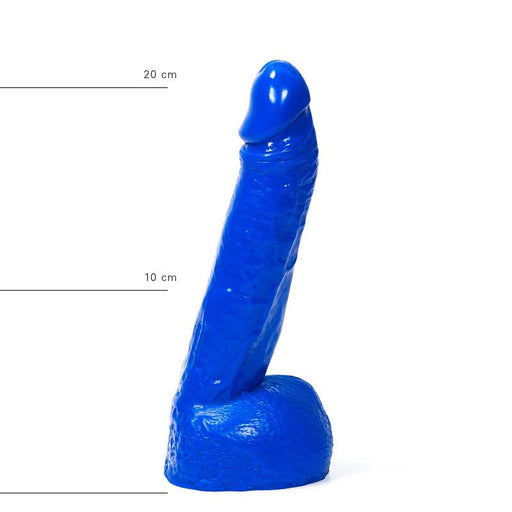 All Blue - Dildo 22 x 4.5 cm - Blauw-Erotiekvoordeel.nl