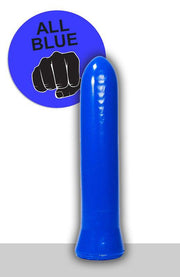 All Blue - Gladde Dildo - 22 x 5 cm - Blauw-Erotiekvoordeel.nl