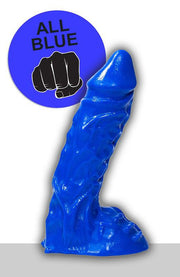 All Blue - Dildo 23 x 5.5 cm - Blauw-Erotiekvoordeel.nl