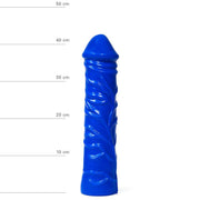 All Blue - Dildo - 31 x 6,5 cm - Blauw-Erotiekvoordeel.nl