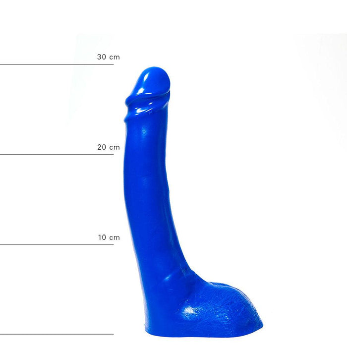 All Blue - Dildo 32 x 5,5 cm - Blauw-Erotiekvoordeel.nl