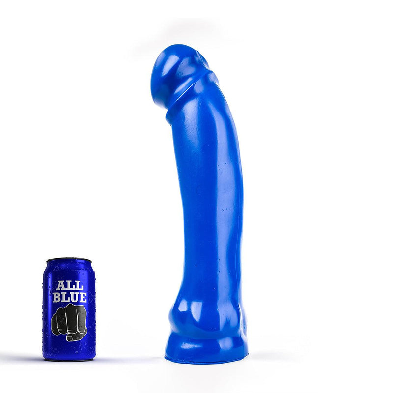 All Blue - Dildo 33 x 7 cm - Blauw-Erotiekvoordeel.nl
