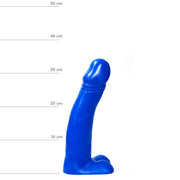 All Red - XXL Realistische Dildo - 34 x 5,5 cm - Blauw-Erotiekvoordeel.nl