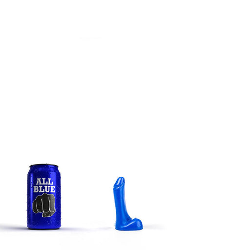 All Blue - Dildo 9 x 2 cm - Blauw-Erotiekvoordeel.nl