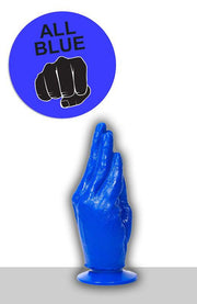 All Blue - Fisting Dildo 21 x 6 cm - Blauw-Erotiekvoordeel.nl