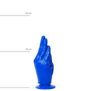 All Blue - Fisting Dildo 21 x 6 cm - Blauw-Erotiekvoordeel.nl