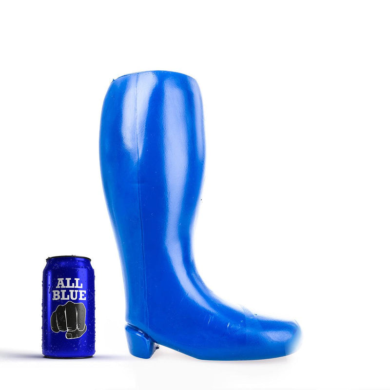All Blue - Stiefel-Dildo - 31 x 12,5 cm - Blau-Erotiekvoordeel.nl