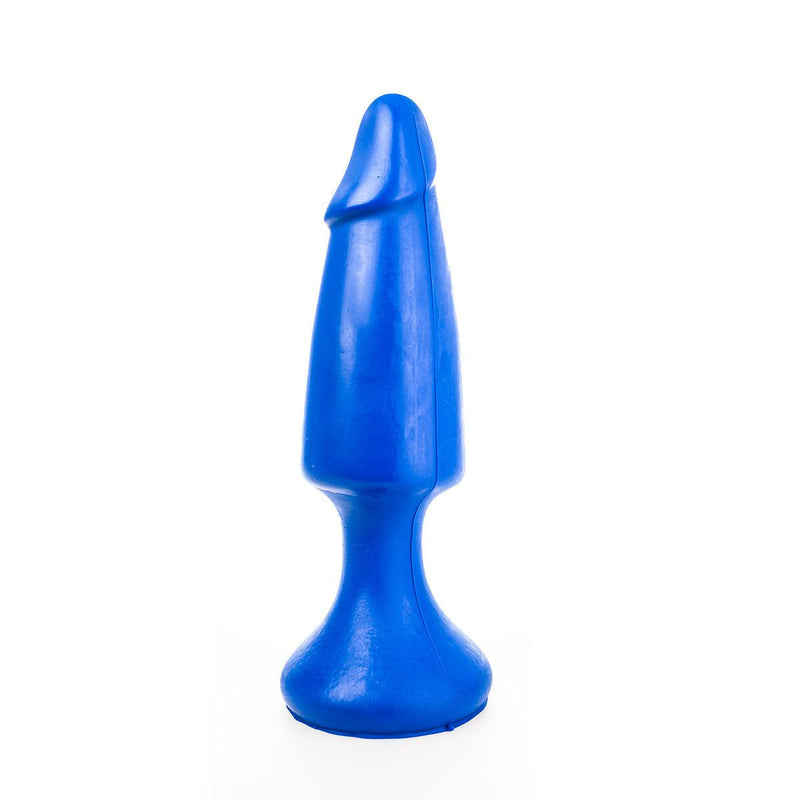 Niebieski XXL buttplug - 35 x 6,5 cm - Blauw-Erotiekvoordeel.nl