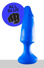 All Blue - XXL buttplug - 35 x 6,5 cm - Niebieski-Erotiekvoordeel.nl