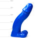 All Blue - XXL Dildo 45 x 9 cm - Blauw-Erotiekvoordeel.nl