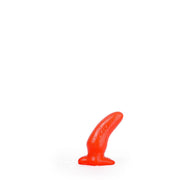 All Red - Dildo anale - 13 x 5 cm - Rosso-Erotiekvoordeel.nl