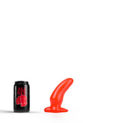 All Red - Dildo anale - 13 x 5 cm - Rosso-Erotiekvoordeel.nl