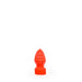 All Red - Buttplug 15 x 6 cm - Rood-Erotiekvoordeel.nl