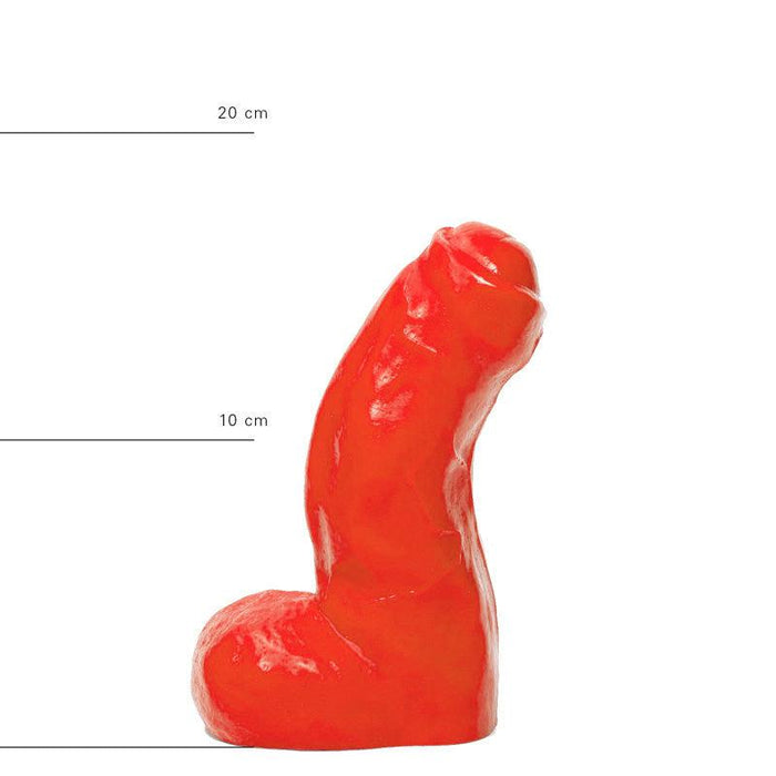 All Red - Dildo 17 x 5 cm - Rood-Erotiekvoordeel.nl
