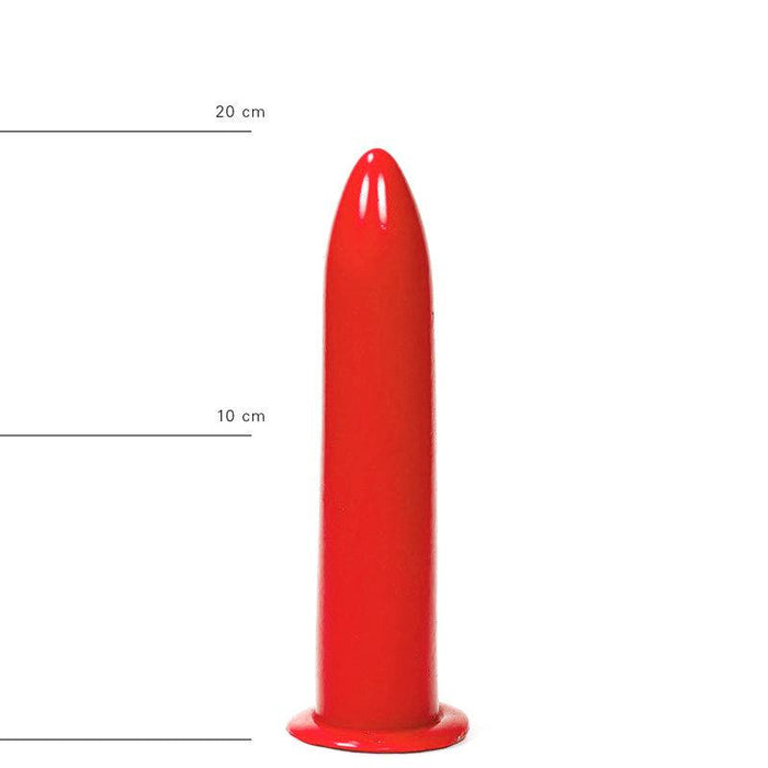 All Red - Dildo 19 x 3,5 cm - Rood-Erotiekvoordeel.nl
