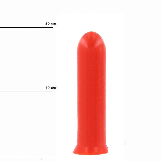 All Red - Dildo 19 x 4,5 cm - Rood-Erotiekvoordeel.nl