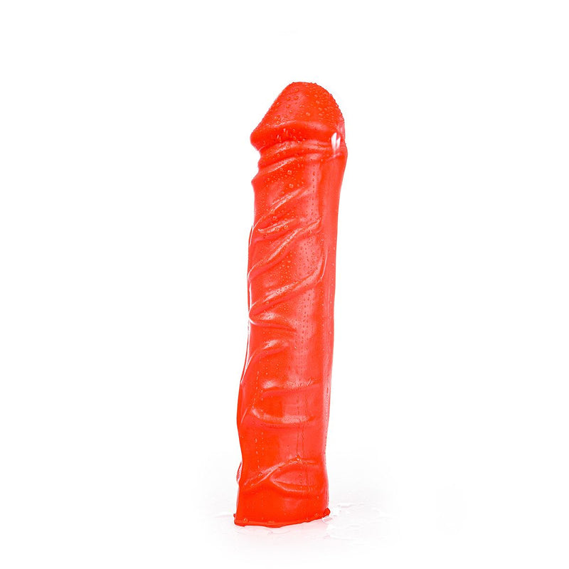 All Red - Dildo 31 x 6,5 cm - Rood-Erotiekvoordeel.nl