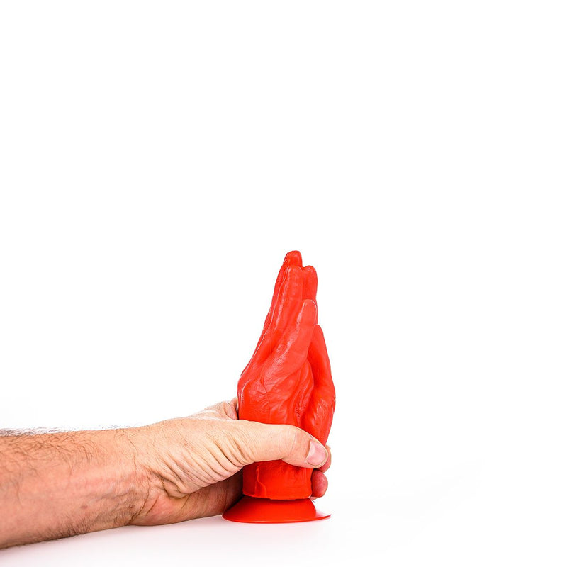 All Red - Fisting Dildo - 21 x 6 cm - Rood-Erotiekvoordeel.nl