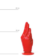 All Red - Fisting Dildo - 21 x 6 cm - Rood-Erotiekvoordeel.nl