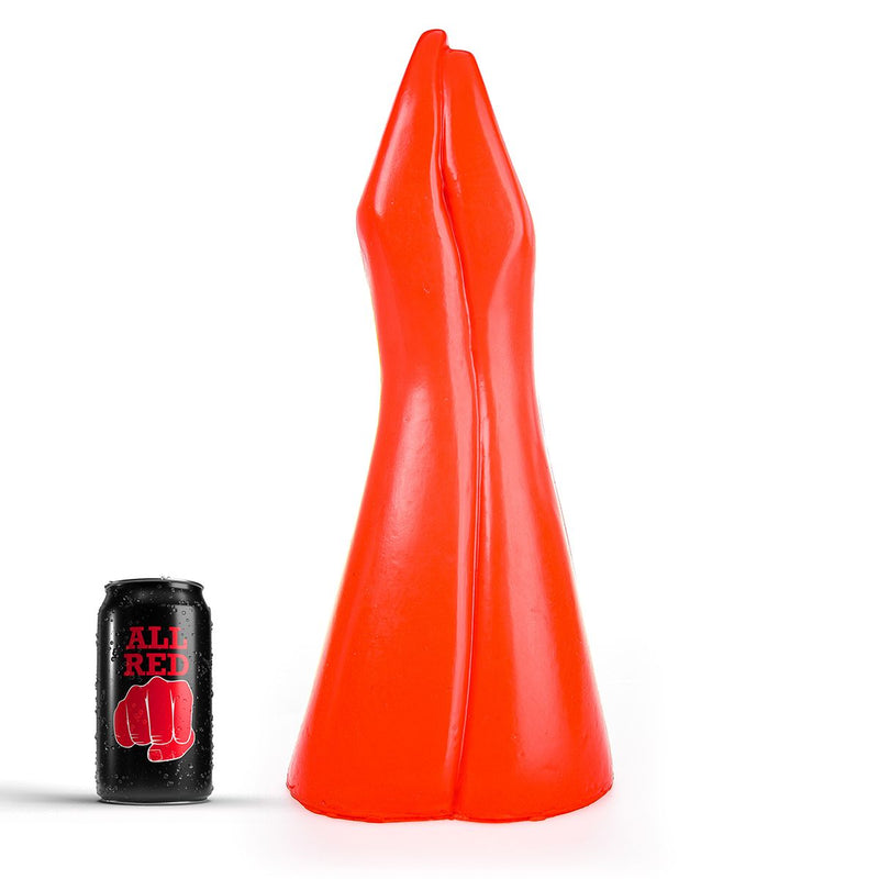 All Red - Fisting Dildo - 39 x 16 cm - Rood-Erotiekvoordeel.nl