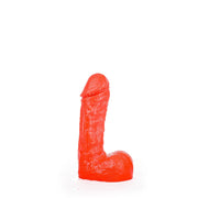 All Red - Klassieke Dildo 24,5 x 6 cm - Rood-Erotiekvoordeel.nl