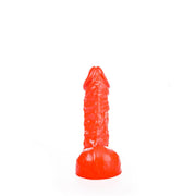 All Red - Klassieke Dildo 24,5 x 6 cm - Rood-Erotiekvoordeel.nl