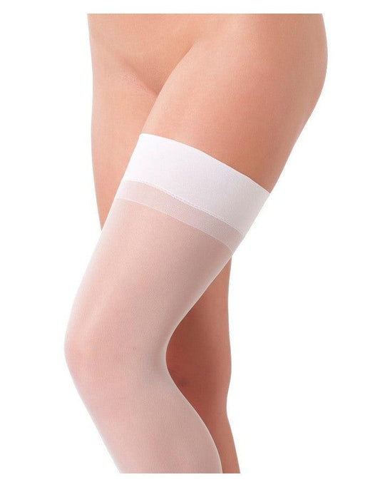 Amorable - Medias eróticas - Blancas - Talla única - Erotiekvoordeel.nl
