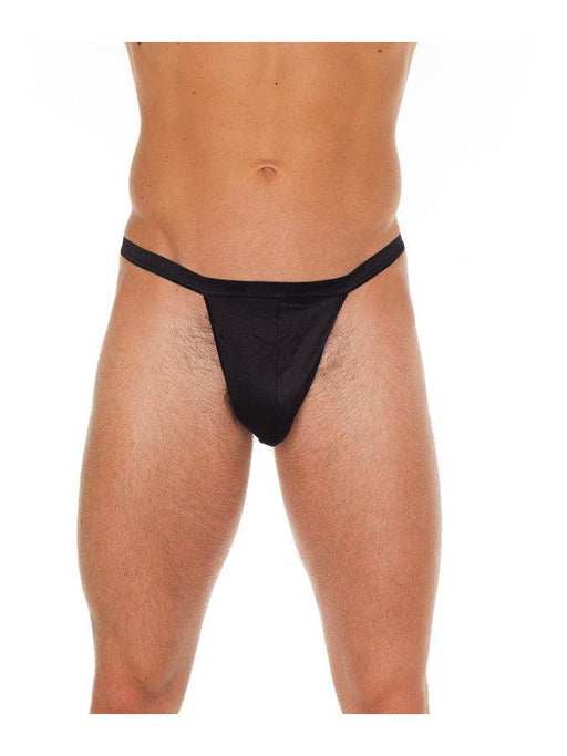 Amorable - Tanga erótica para hombre - Talla única - Negro-Erotiekvoordeel.nl