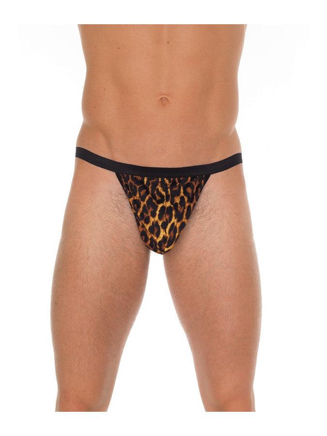 Amorable - Perizoma da uomo con stampa leopardata - Taglia unica-Erotiekvoordeel.nl