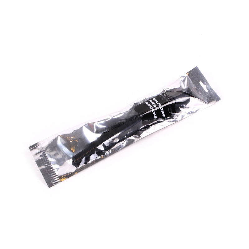 Anal Probe - 4 Balls - Siliconen Anaal Douche - Zwart-Erotiekvoordeel.nl