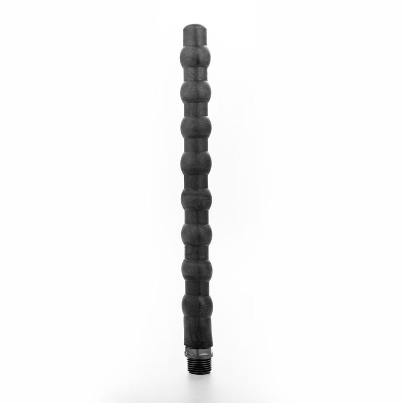 Anal Probe - Beaded - Siliconen Anaal Douche - Zwart-Erotiekvoordeel.nl