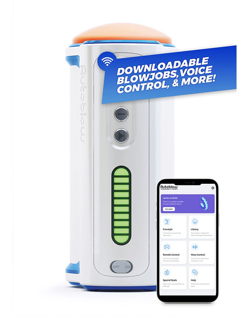 Autoblow AI+ Machine - Masturbatore automatico con controllo tramite app - Erotiekvoordeel.nl