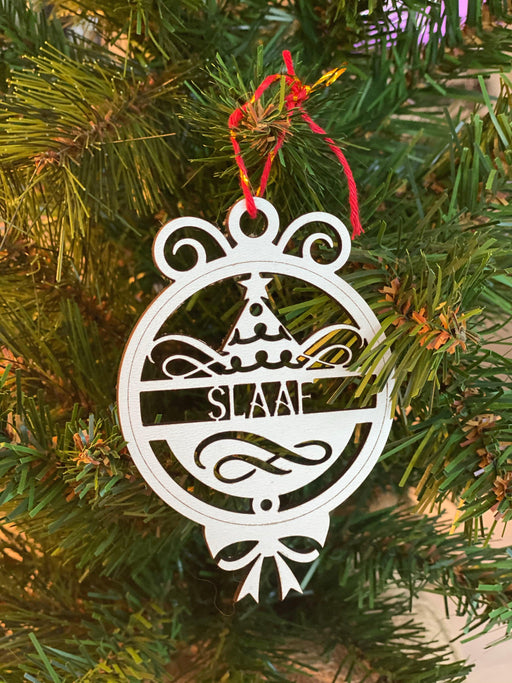 BDSM Christmas ornament - Christmas bauble "slave"-Erotiekvoordeel.nl