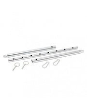 Rimba - BDSM Spreidstang Verstelbaar Met 2 Ringen En karabijnhaken-Erotiekvoordeel.nl