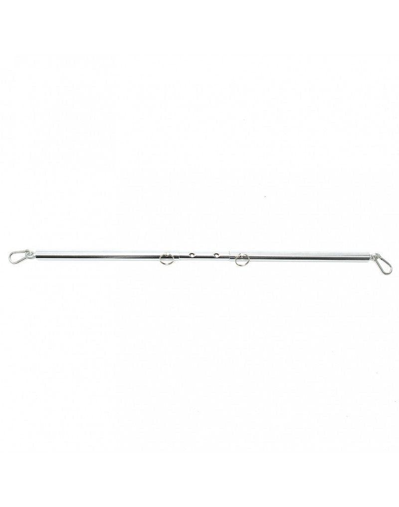 Rimba - BDSM Spreidstang Verstelbaar Met 2 Ringen En karabijnhaken-Erotiekvoordeel.nl