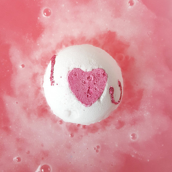 Bomb Cosmetics - Bath Bomb - Badbruisbal HEART THAT Glitters-Erotiekvoordeel.nl