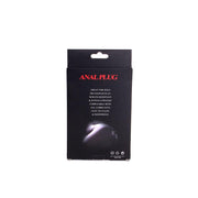 Buttplug Aluminium Met bal En ribbels En Zuignap-Erotiekvoordeel.nl