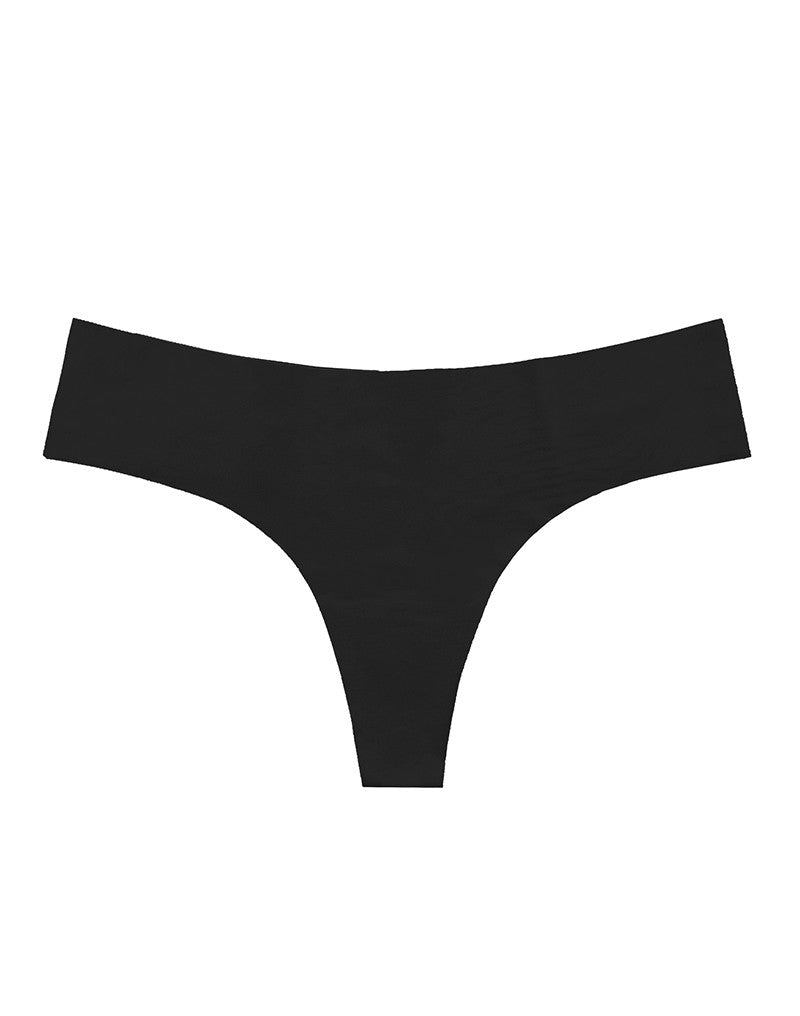 Bye Bra - Invisible String - Confezione da 2 - Nude e Nero - Erotiekvoordeel.nl