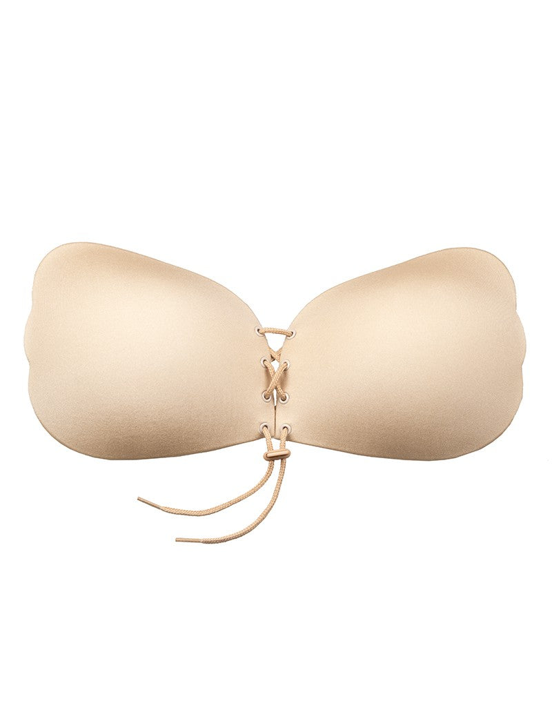 Bye Bra - Lace It - Reggiseno adesivo - Per abiti senza spalline - Nude - Erotiekvoordeel.nl